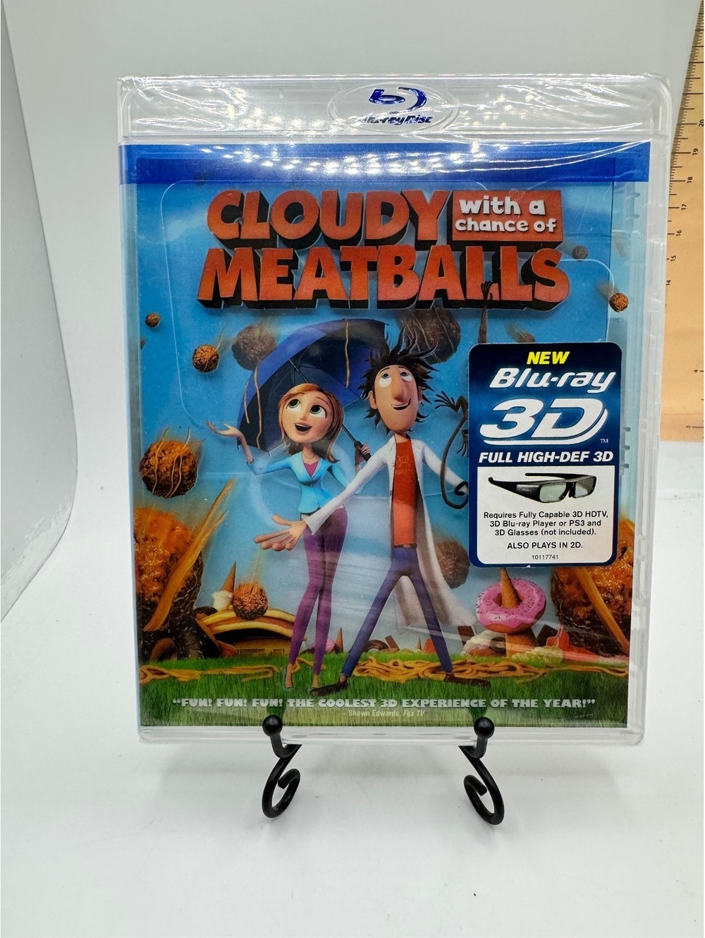 Cloudy with a Chance of Meatballs Blu-ray 3D Full High-Def 3D Animated Movie